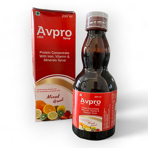 PCD Pharma Franchise Protein With Iron, Multivitamin and Multiminerals Syrup