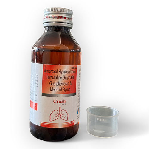 PCD Pharma Franchise Ambroxol Hydrochloride, Terbutaline Sulphate and Guaiphenesin and Menthol Syrup