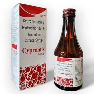 Cyproheptadine Hydrochloride and Tricholine Citrate Syrup