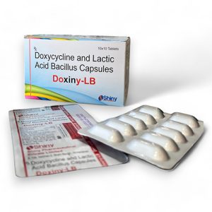 Doxycycline and Lactic Acid Bacillus Capsules