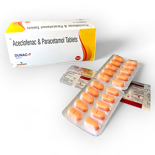 PCD Pharma Franchise Aceclofenac and Paracetamol Tablets