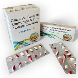 Calcitriol, Calcium Carbonate and Zinc Capsules