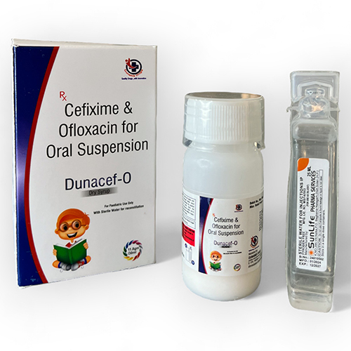 PCD Pharma Franchise Cefixime and Ofloxacin Oral Suspension