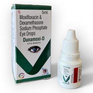 Moxifloxacin and Dexamethasone Sodium Phosphate Eye Drops