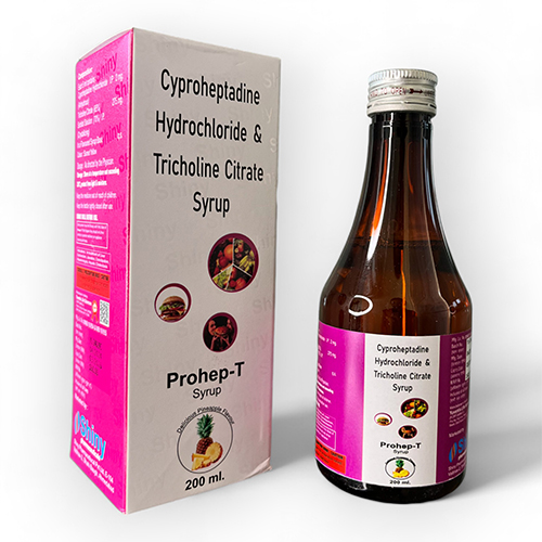 PCD Pharma Franchise Cyproheptadine Hydrochloride and Tricholine Citrate Syrup
