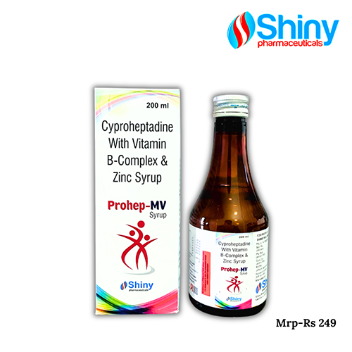 PCD Pharma Franchise Cyproheptadine With Vitamin B-complex and Zinc Syrup