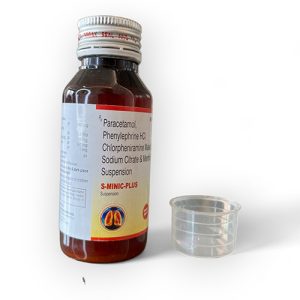 Paracetamol, Phenylephrine HCL, Chlorpheniramine and Menthol Suspension