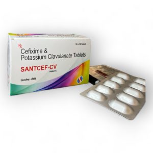 Cefixime and Potassium Clavulanate Tablets