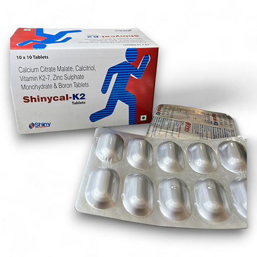 PCD Pharma Franchise Calcium Citrate Malate, Calcitriol, Vitamin K2-7, Zinc Sulphate Monohydrate and Boron Tablets