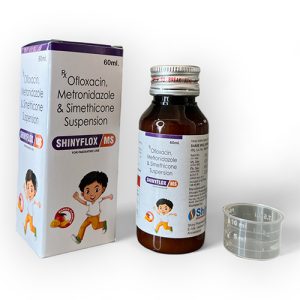 Ofloxacin, Metronidazole and Simethicone Suspension