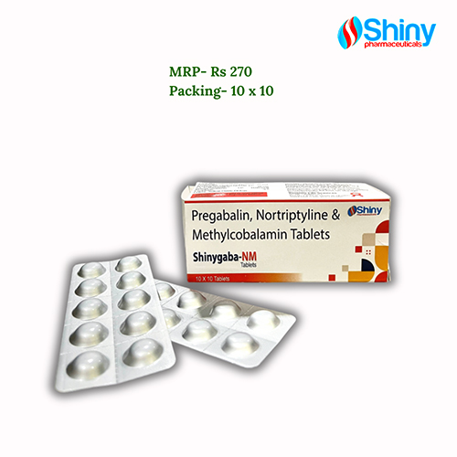 PCD Pharma Franchise Pregabalin, Nortriptyline and Methylcobalamin Tablets
