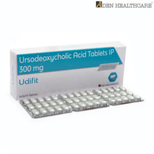 Top 10 Popular Ursodeoxycholic Acid Tablet Brands in India 2. UDIFIT by Aden Healthcare