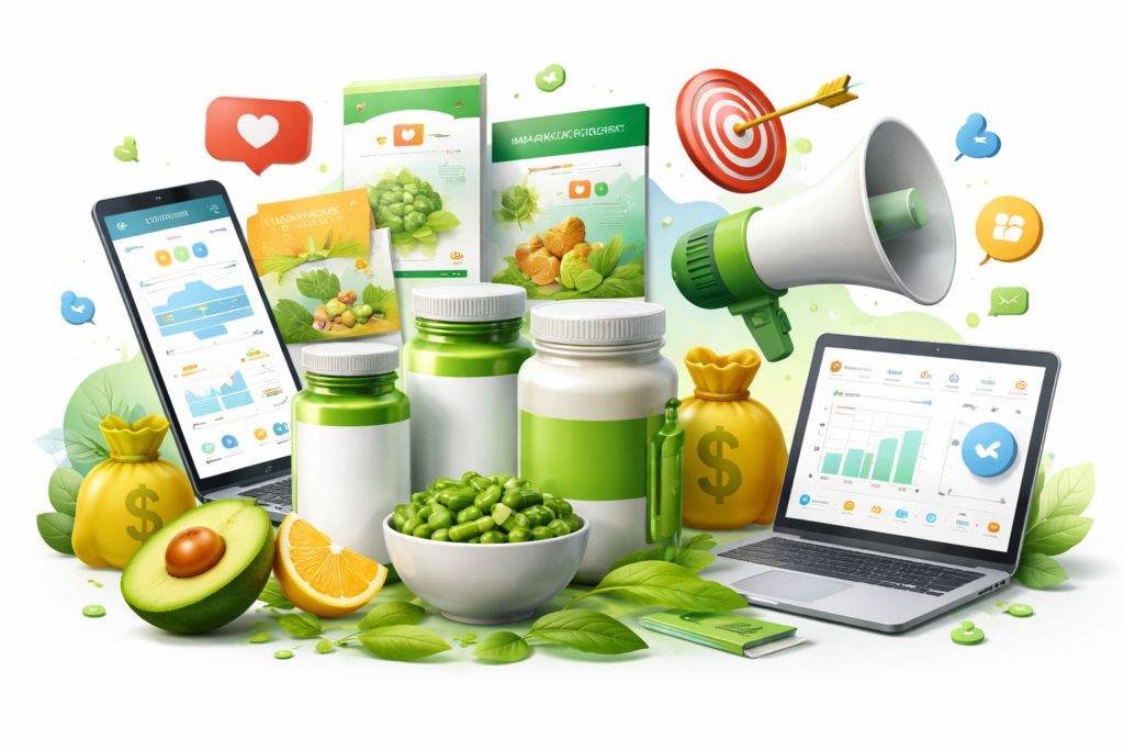 Nutraceutical marketing tools in action